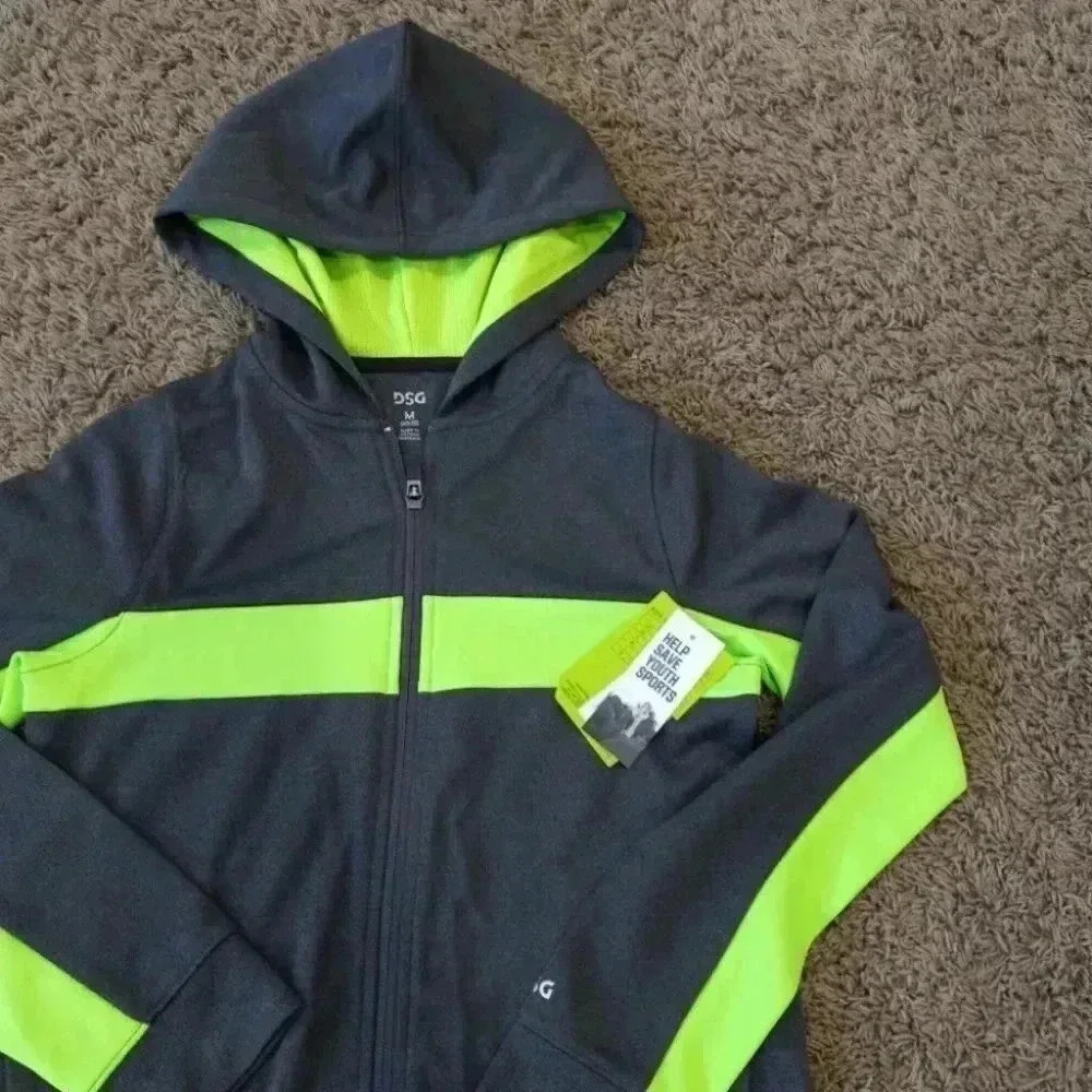 DSG Boys Heather Knit Training Jacket - Picture 2 of 2